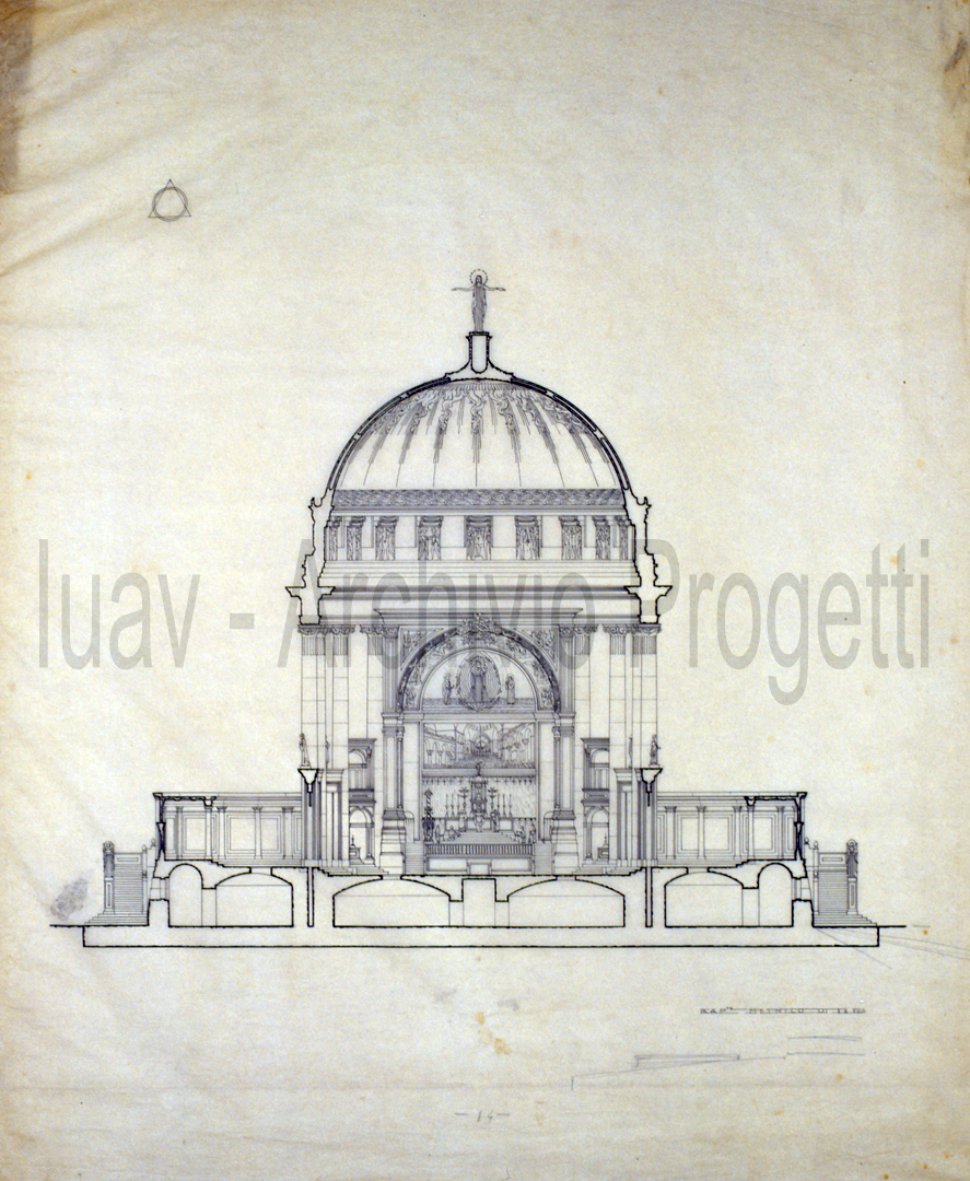Lido di Venezia, Tempio votivo, Giuseppe Torres, 1918-1937
